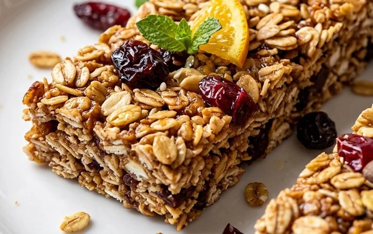 Chewy Homemade Granola Bars Recipe