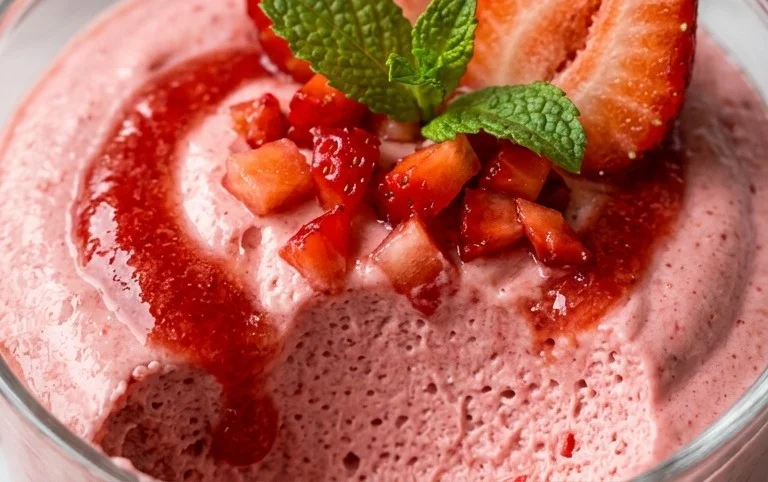 Strawberry Mousse
