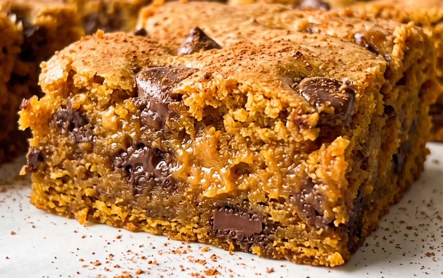 Pumpkin Blondies