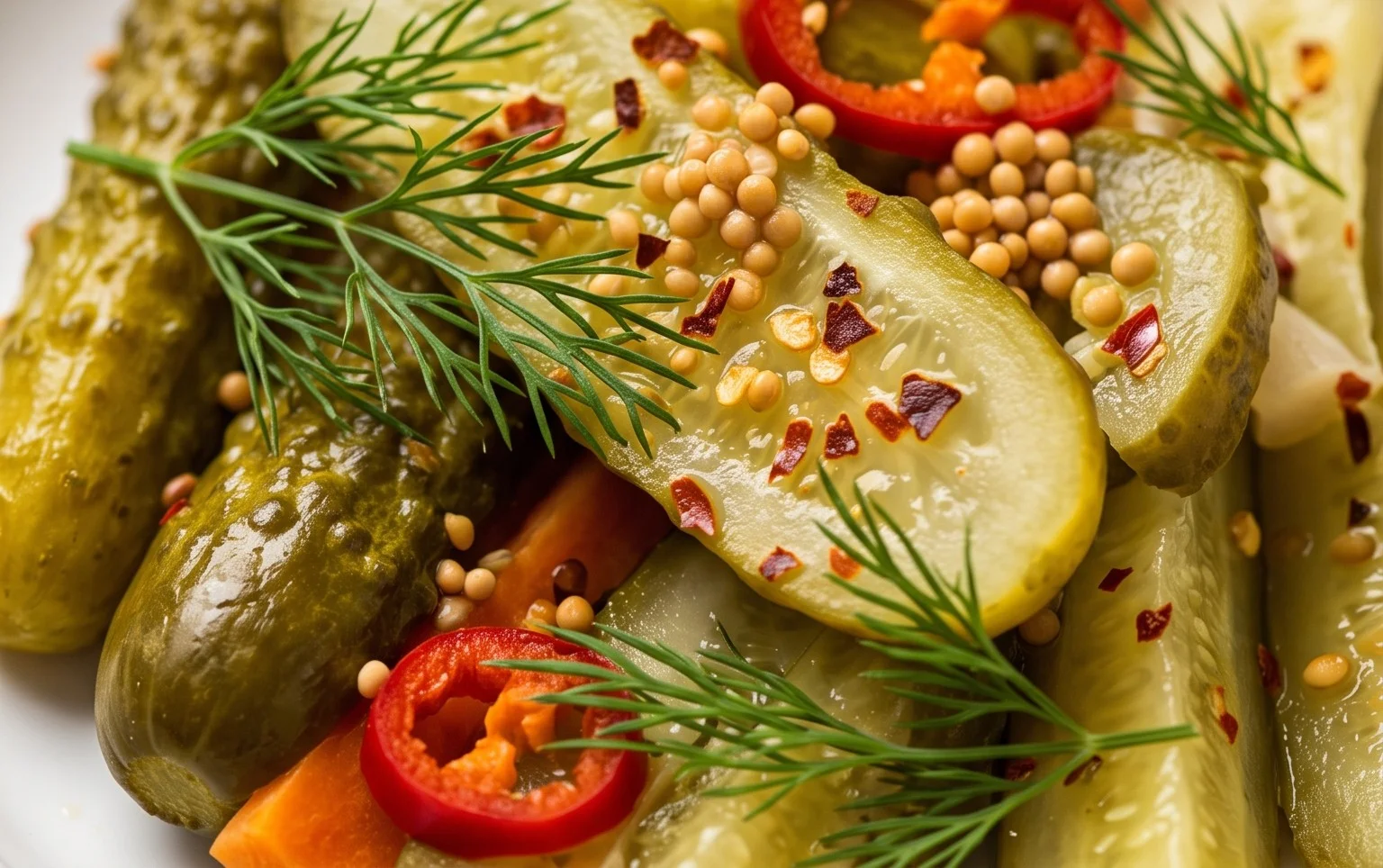 Mixed Vegetables Refrigerator Pickles